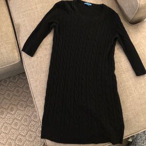 White and Warren Cashmere Dress